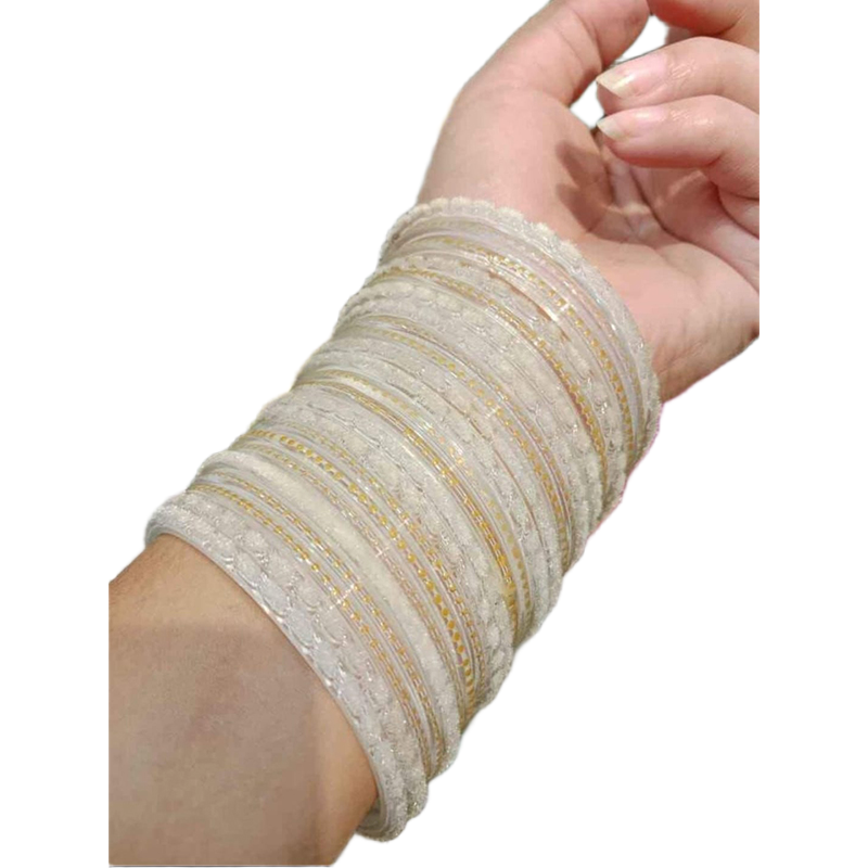 Picture of 1set 24pis Velvet kacher bangles /bridal bangles bracelets package bangles for girls