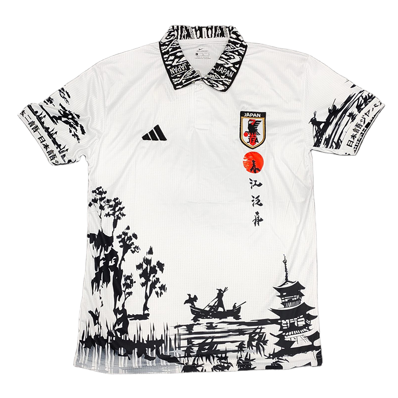 Picture of Japan Special Authentic Kit 2024 New Jersey Football Jersey Short Sleep Jersey Premium Quality Jersey Collar Jersey