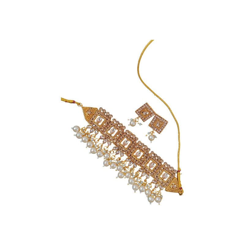 Picture of New Bridal Jewellery Sets necklace set