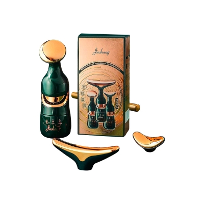 Picture of 3 In 1 Face Massager Neck Facial Eye Massage Introducer Rejuvenation Beauty Aging Anti Microcurrent Skin Care Device