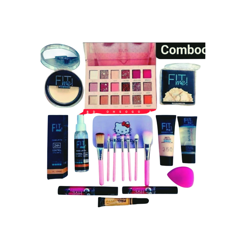 Picture of 10 IN 1 MAKEUP COMBO SET WITH FULL MAKEUP COVERAGE