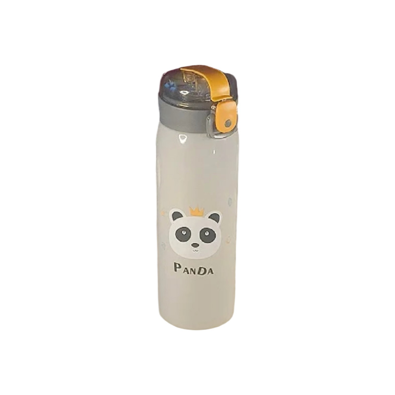 Picture of 500MI Thermos Mug 304 Stainless Steel Tumbler Children's Straw Cup Water Bottle Travel
