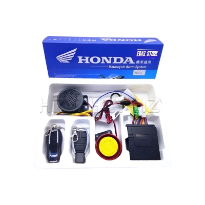 Picture of Moto honda alam system remote control motorcycle anti-theft alarm device anti-theft protection engine start pke sensing - bike accessories