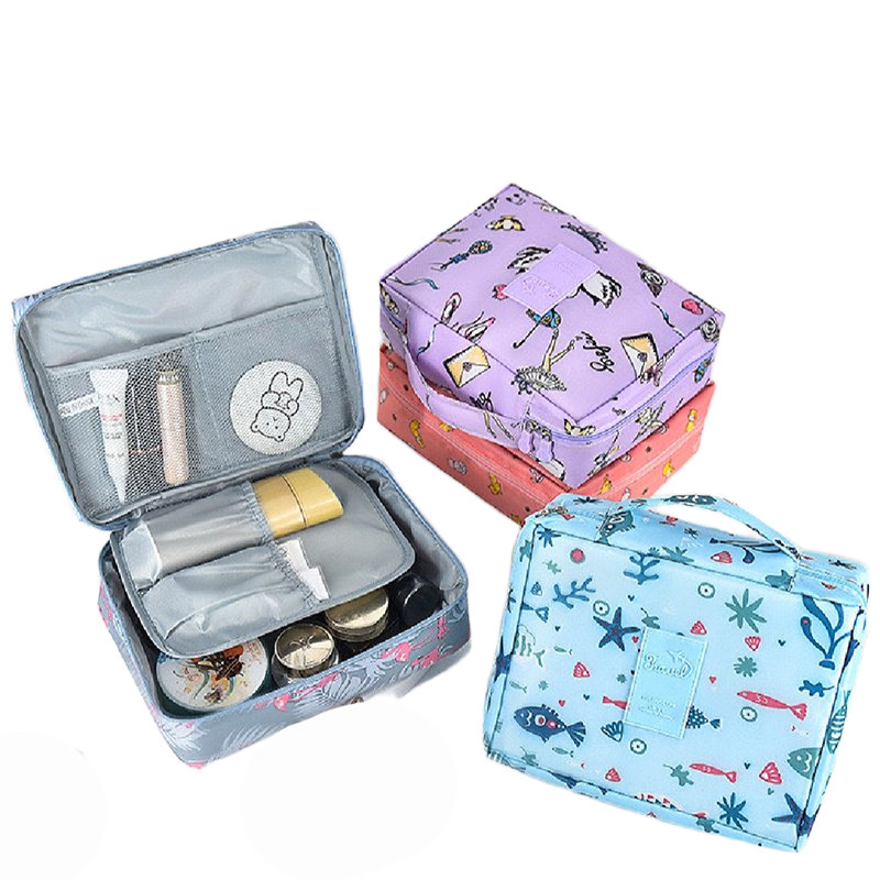 Picture of Makeup organizer bag Multifunction Makeup Storage Bag Toiletries Cosmetic box Portable Travel Make Up Bag