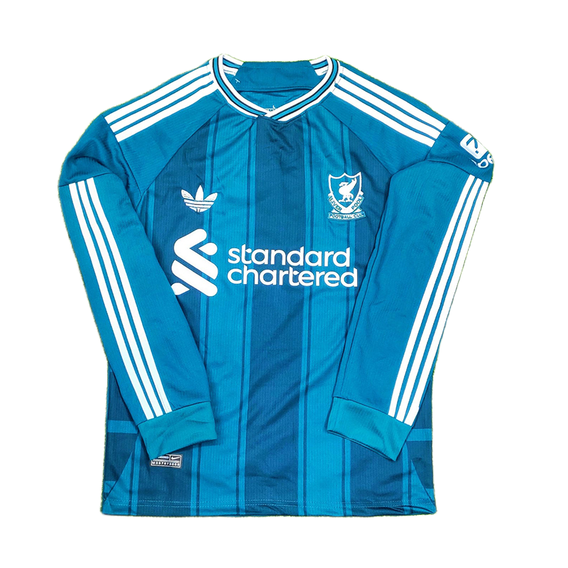 Picture of Liverpool FC Jersey - Player Edition Jersey - Liverpool FC LFC Football Club - Home/Away Kit - Special Fans Version Club Jersey 2024/25 - Thai Fabrics - full Sleeve - New Football Jersey - UEFA Champions League 2024 Design - Premium