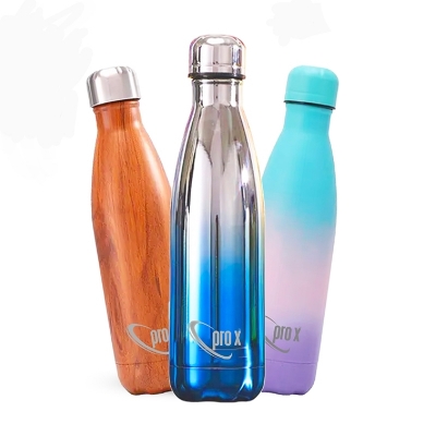 Picture of Proclean Stainless Vacuum Insulated Thermos Printed Water Bottle