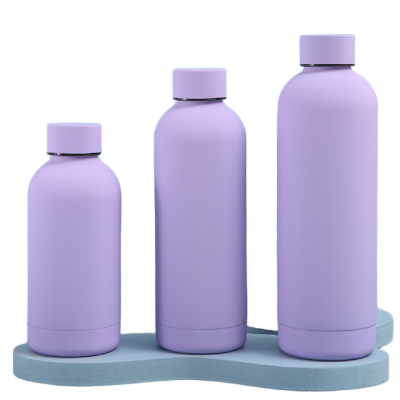 Picture of insulated drink bottle metal double walled stainless steel flask