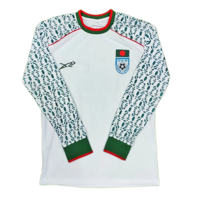 Picture of B-D Full Sleeve Thai Premium Football home Jersey For Men - Long Sleeve - Bangladesh Fan Jersey 2025 New t-shirts premium quality t-shirts 2025/26