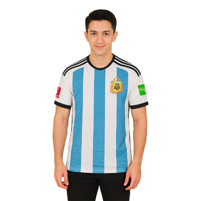 Picture of 3 STAR ARGENTINA HOME JERSEY 2022 - argentina jersey