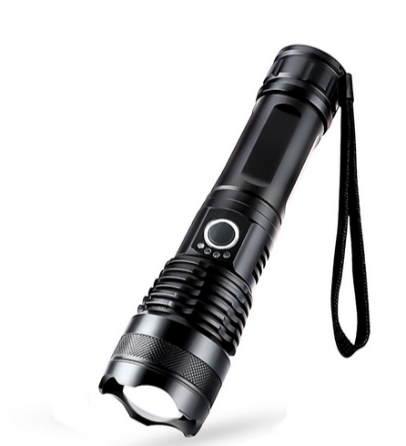 Picture of Rechargeable lights, outdoor camping lights, Waterproof Zoom LED Flashlight - USB Torch Light, Zoom XHP50