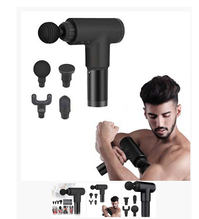 Picture of Body massage gun, Electric Vibration Body muscle massager Fascial Gun, body massage machine, Facial Body Massage Gun