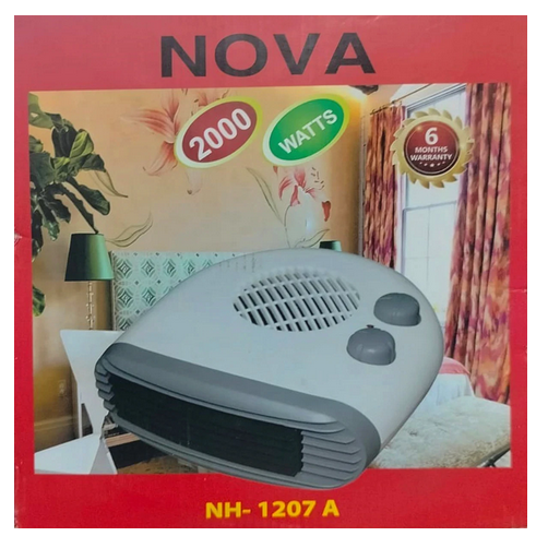 Picture of Nova Electric Room Heater 1207A | 2000W Instant Room Heater | Energy saving Heater