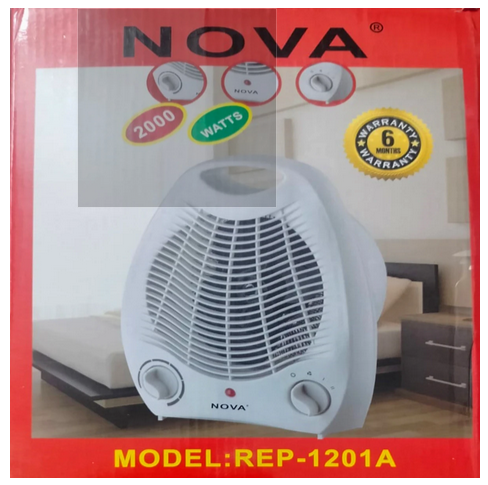 Picture of NOVA NH-1201A, Electric Fan Room Heater 2000W