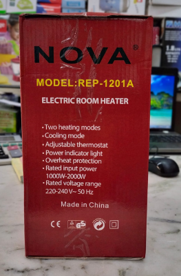 Picture of NOVA NH-1201A, Electric Fan Room Heater 2000W