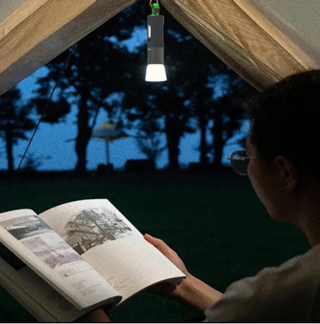 Picture of LED Mini Flashlight - Torchlight + multifunctional Torchlight USB Charging System Rechargeable Flashlight Powerful Camping, Usb Long Duration Flash Lamp Super High Power Brightness LED Portable Flash Lamp - torch light