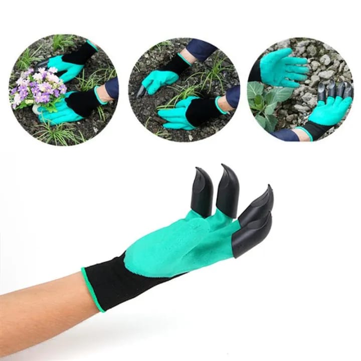 Picture of Gardening Gloves, Safe Garden Glove With Right Hand Sharp ABS Tips Water Proof Washable for Pruning and Planting