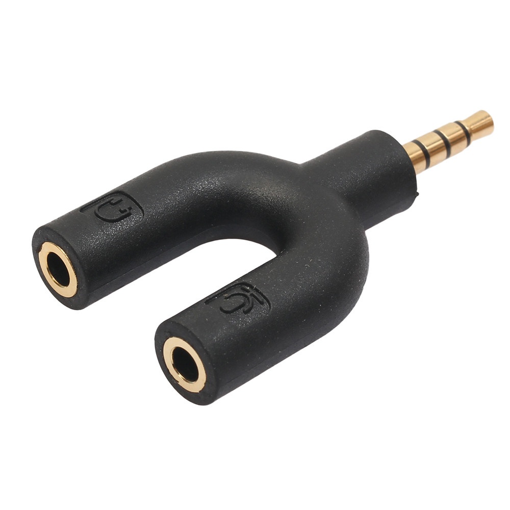 Picture of U Shape Converter 3.5mm Audio Splitter For Headphone and Microphone