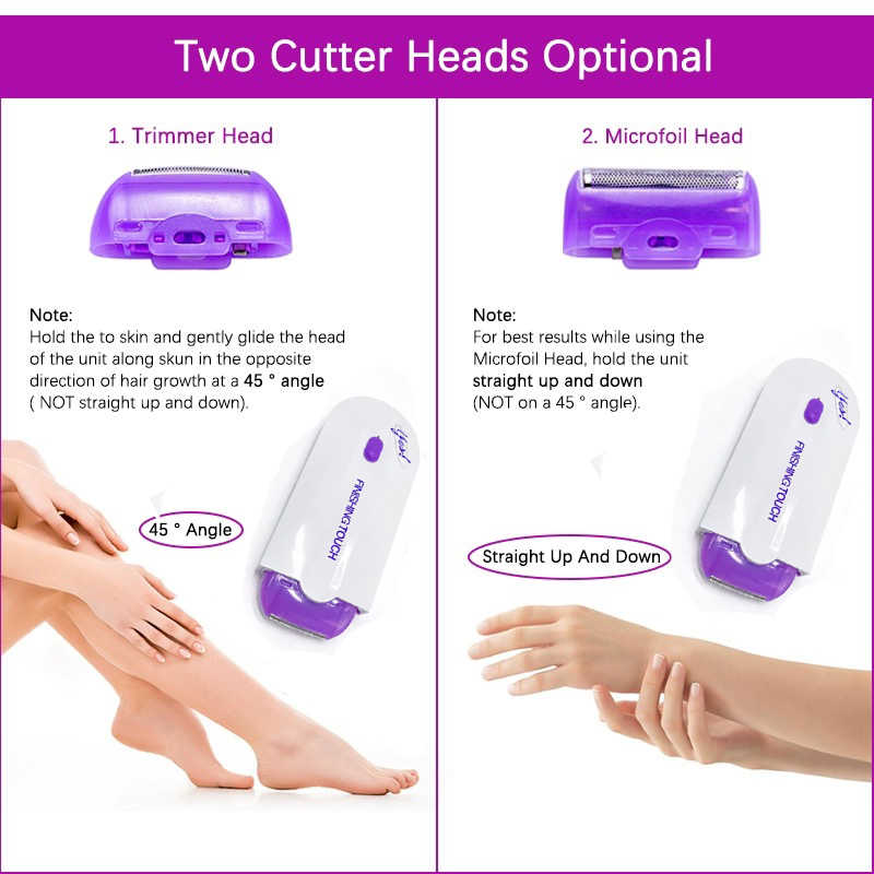 Picture of Finishing Touch Beauty Tools Hair Remover Epilator Tool With Sensor Light Portable Design