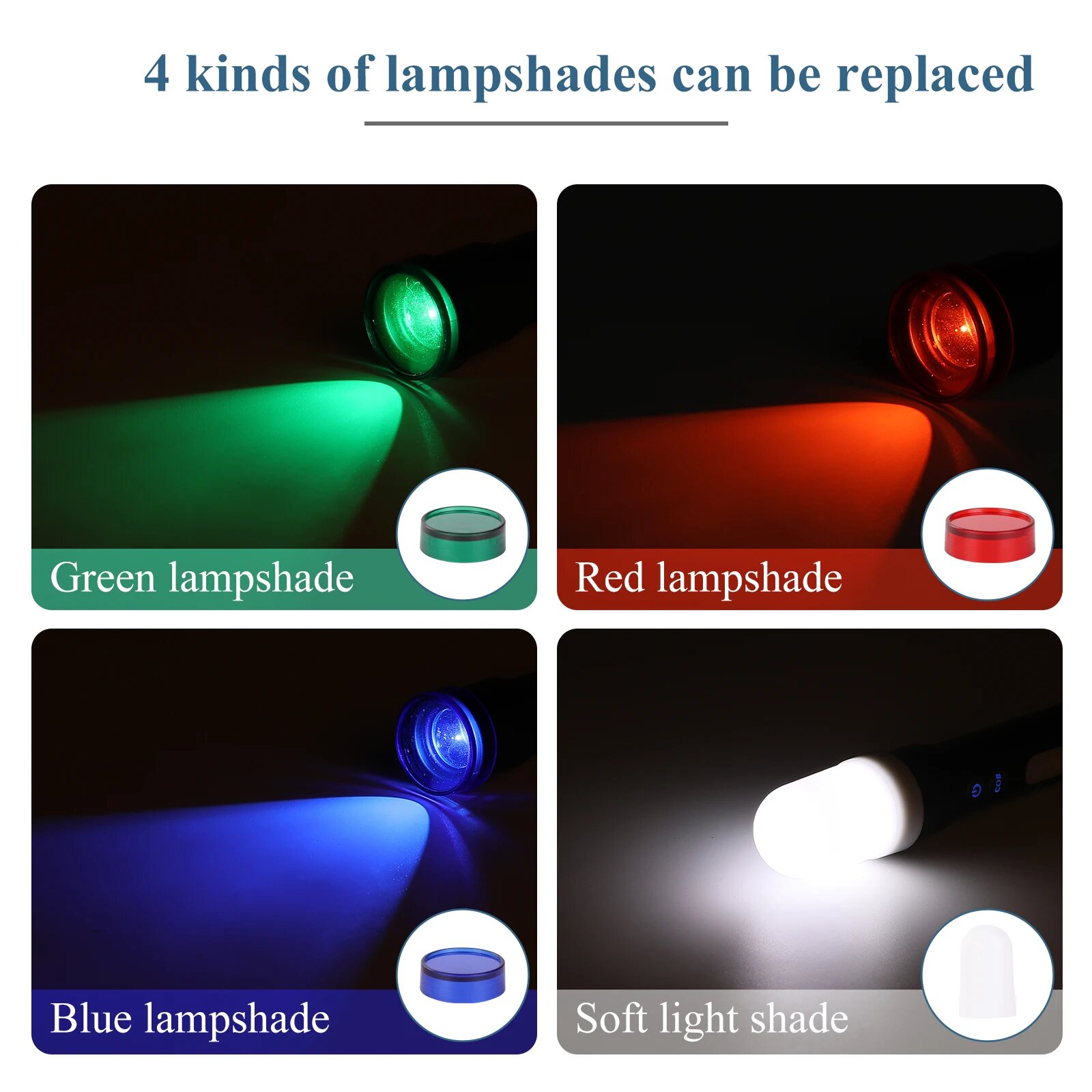 Picture of Multi-Functional USB Torch Light Metal K57 | Rechargeable LED Flashlight for Camping, Hiking, Travel & Emergency Use