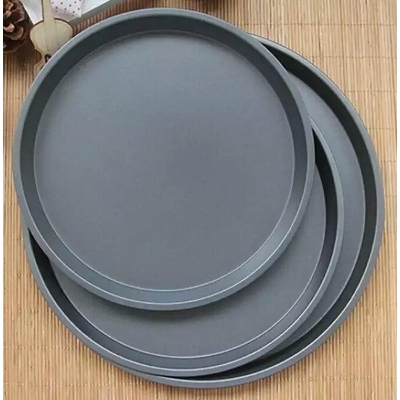 Picture of 3 pieces Set(10,11 & 12 inch) Non Stick / Oven Proof Heavy Quality Pizza Pan / Mold With Black Coding-3