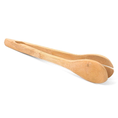 Picture of Wooden Food Clip / Wooden chimta Natural Wood Serving Tong
