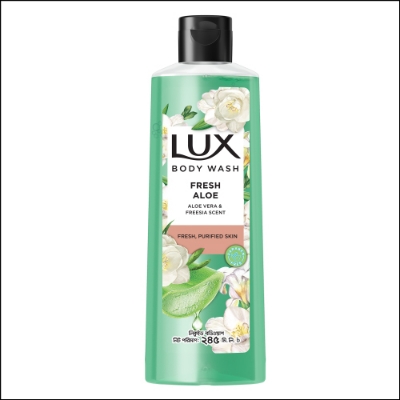 Picture of Lux Body Wash Freesia Scent & Aloe Vera 245ml (Free Loofah)