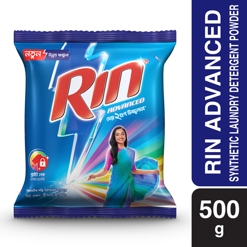 Picture of Rin Advanced Synthetic Laundry Detergent Powder 500g