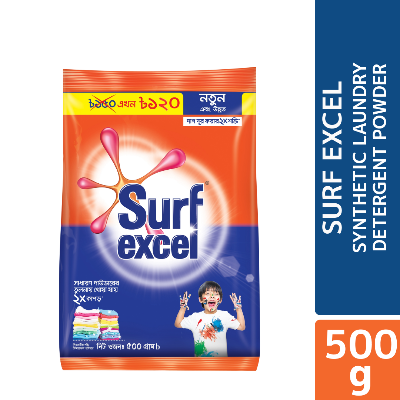 Picture of Surf Excel Synthetic Laundry Detergent Powder 500g