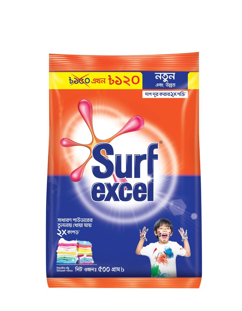 Picture of Surf Excel Synthetic Laundry Detergent Powder 500g