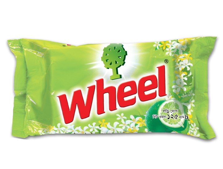 Picture of Wheel Washing Laundry Bar 125g
