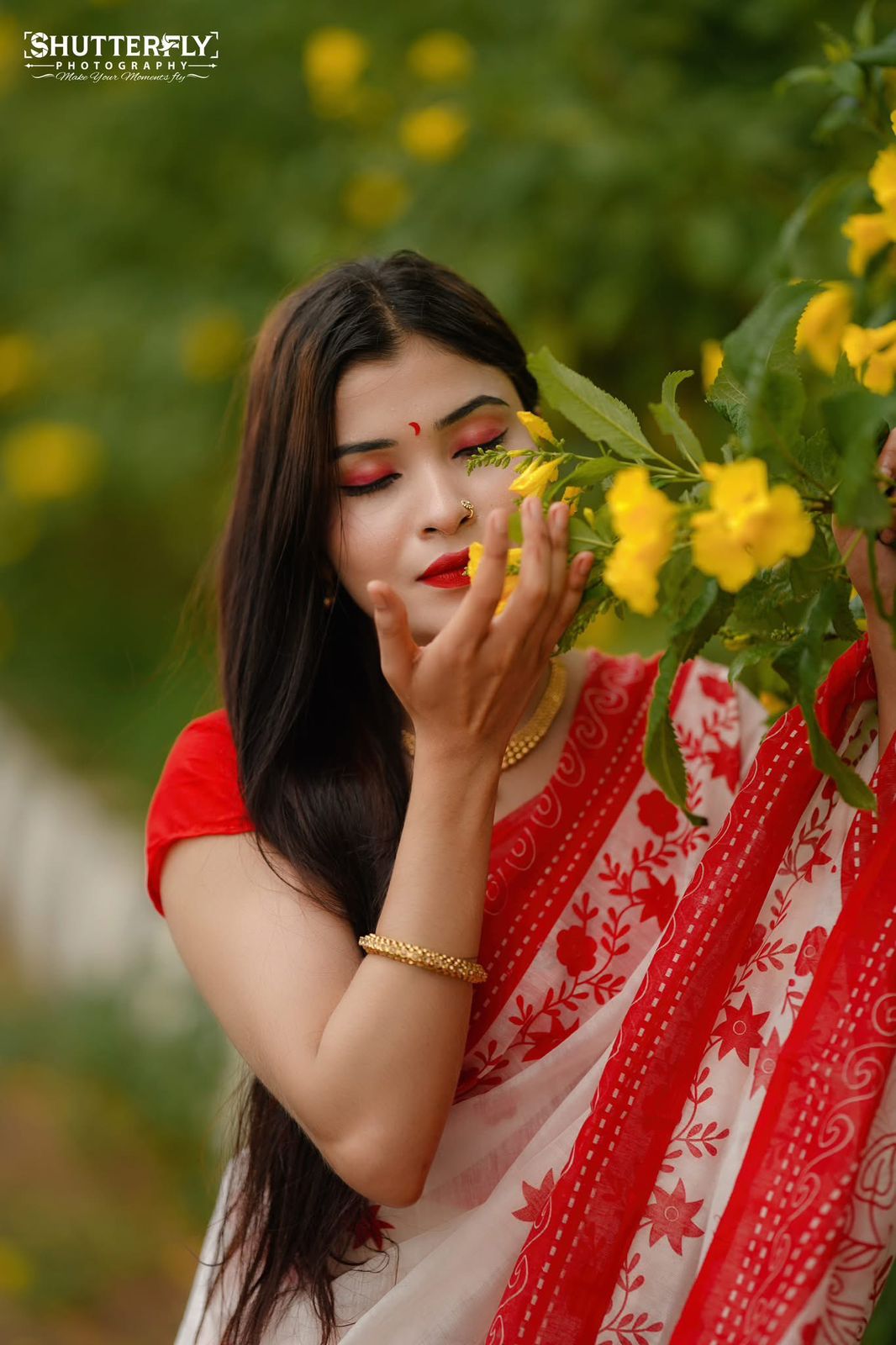 Picture of Afsan Print Saree