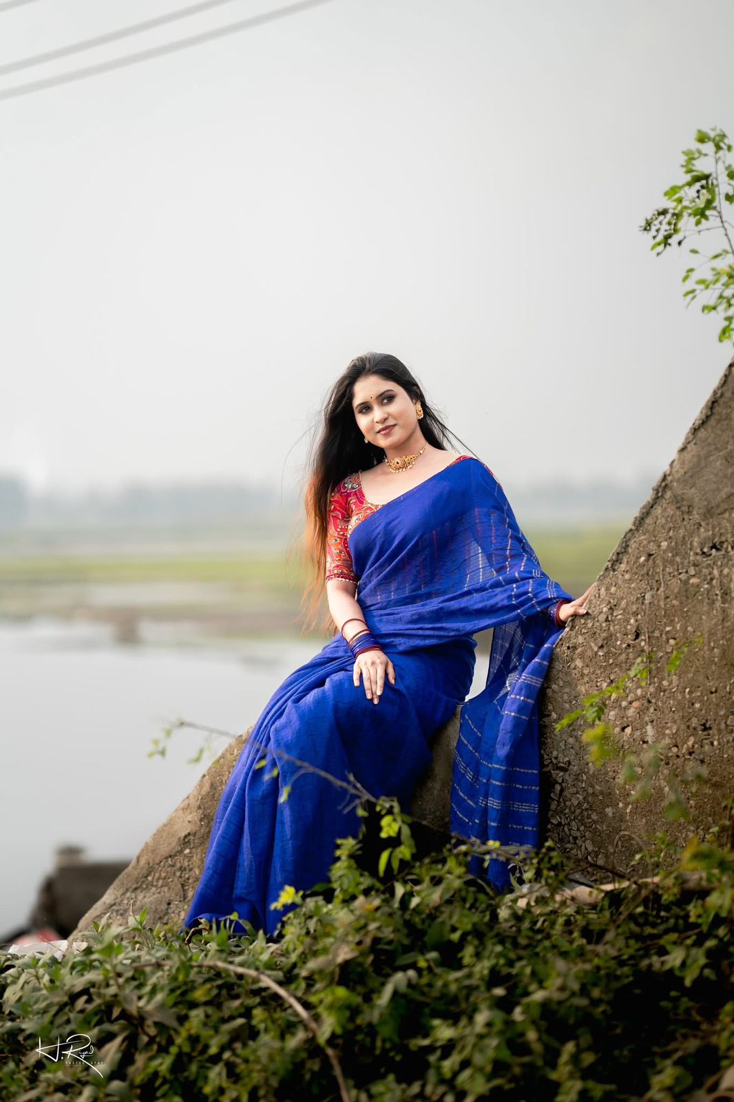 Picture of HalfSilk Jhum Saree