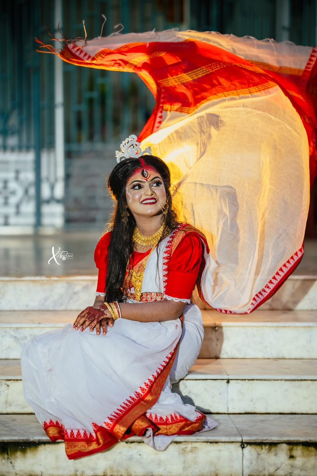 Picture of HalfSilk Madurai Saree
