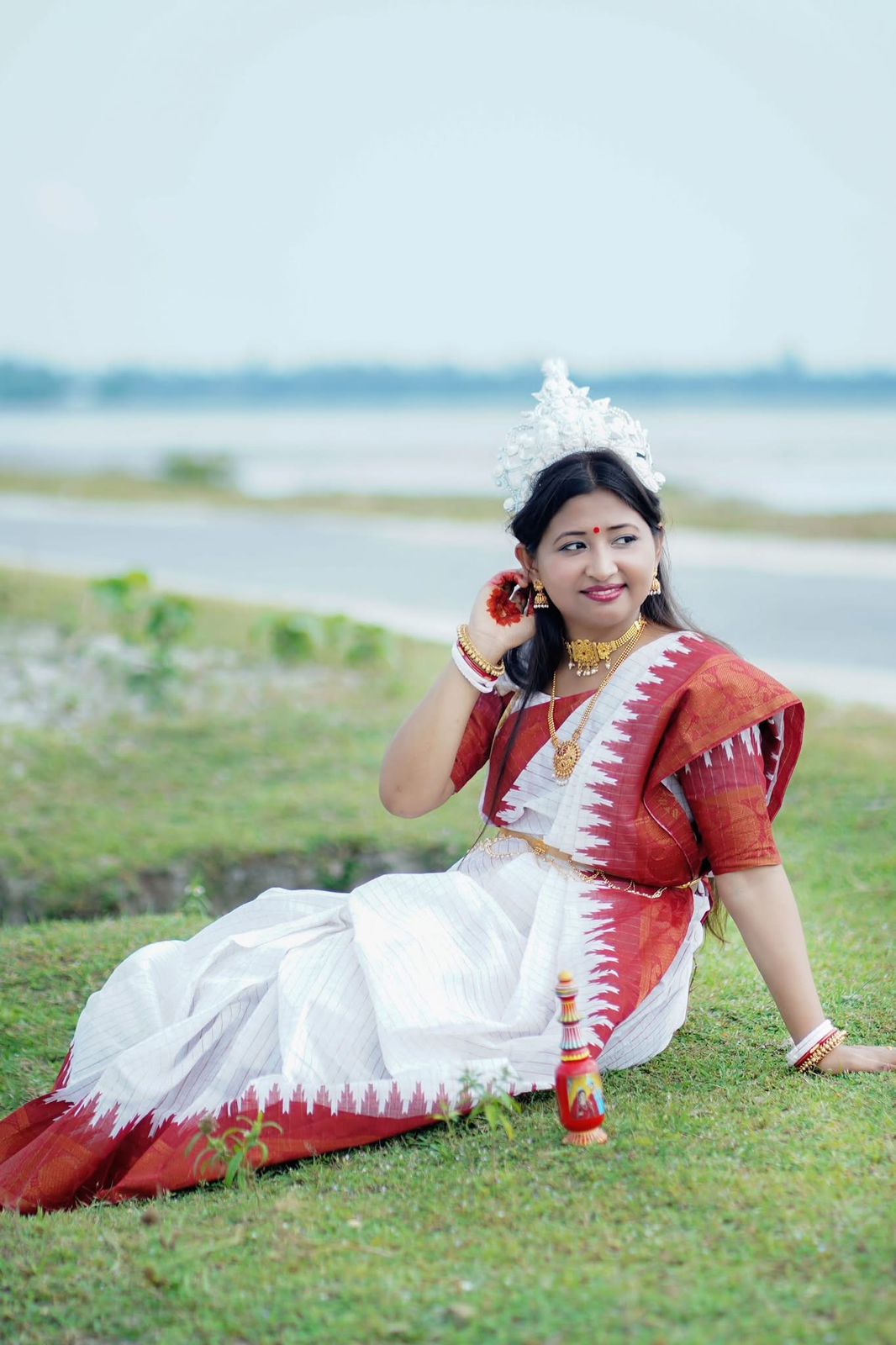 Picture of HalfSilk Madurai Saree