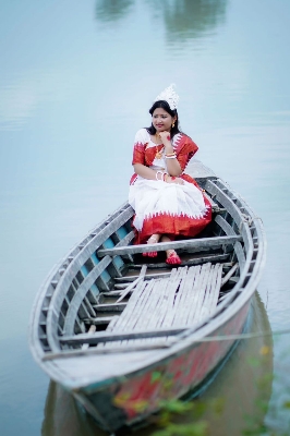 Picture of HalfSilk Madurai Saree