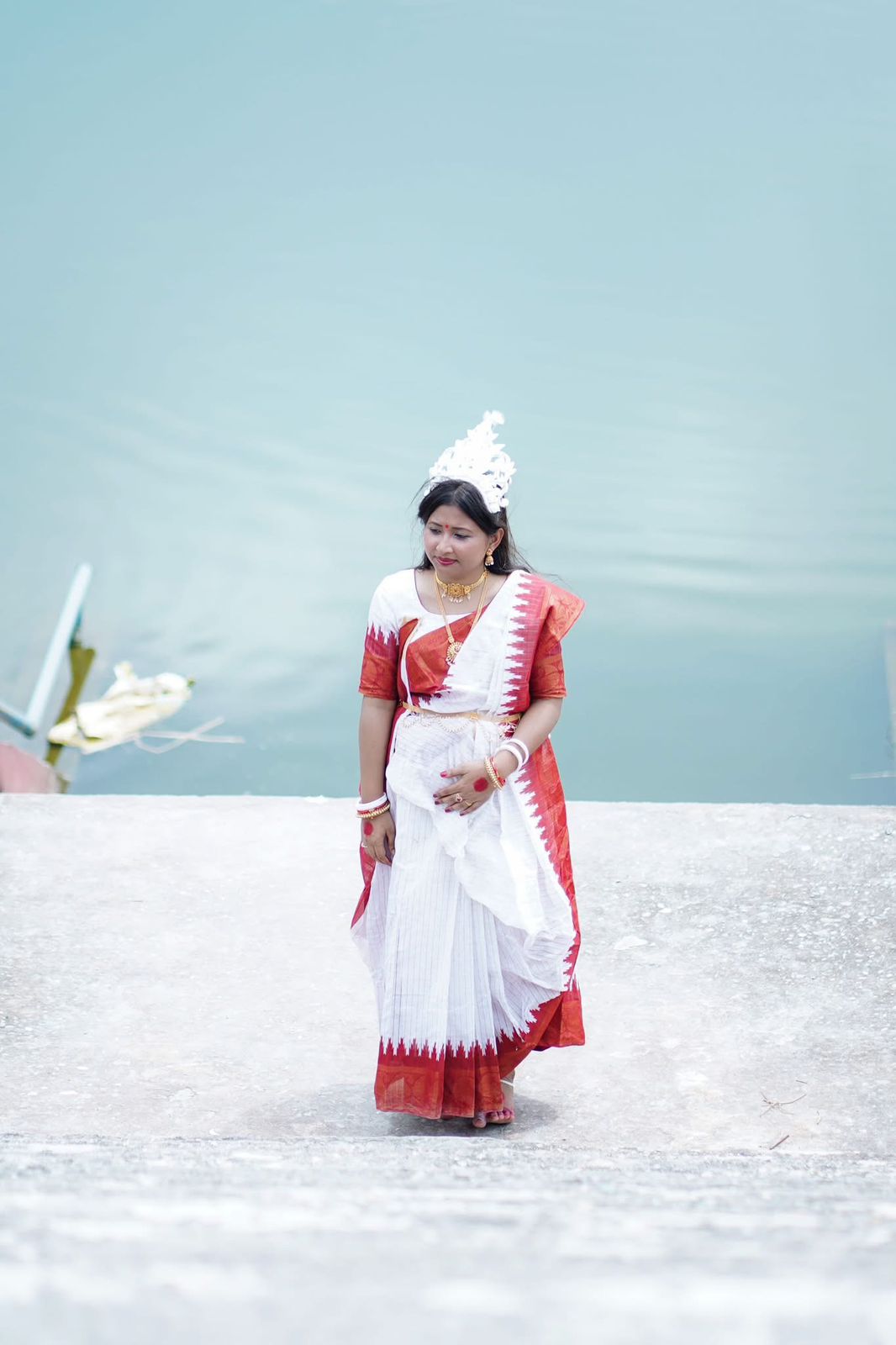 Picture of HalfSilk Madurai Saree