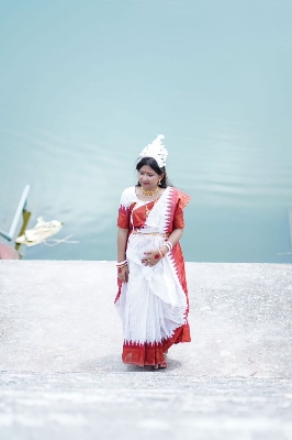 Picture of HalfSilk Madurai Saree