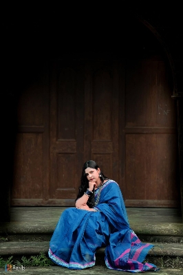 Picture of Half Silk Nakshi Pair Saree