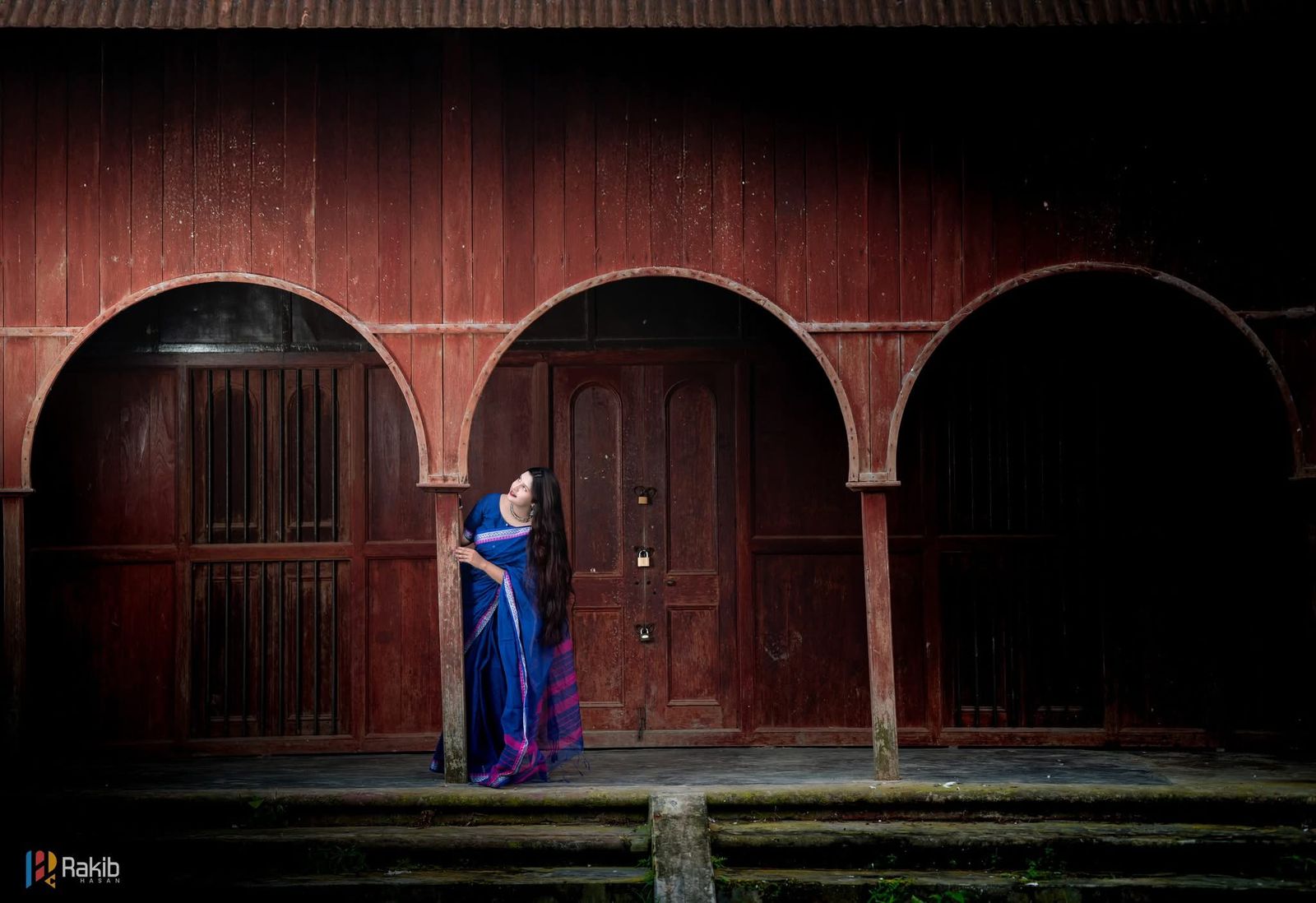 Picture of Half Silk Nakshi Pair Saree