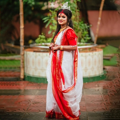 Picture of HalfSilk Madurai Saree