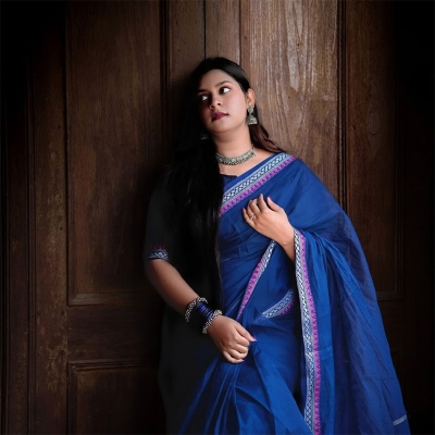 Picture of Half Silk Nakshi Pair Saree