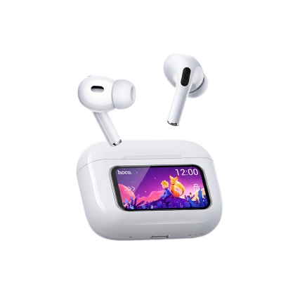 Picture of Hoco EW72 ANC True Wireless Earbuds | Bluetooth 5.4 | 360 mAh Charging Case with HD Touch Display | 13 mm Drivers | Transparency Mode | IPX5 Sweat Resistant | Voice Assistant Support