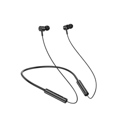 Picture of Hoco ES69 Platinum Bluetooth 5.3 Neckband Earphones | 20H Playback | Magnetic Silicone Neckband | Type‑C Charging | 10 mm Drivers | Built‑in Mic | Lightweight & Sweat‑Resistant | Ideal for Calls & Sports