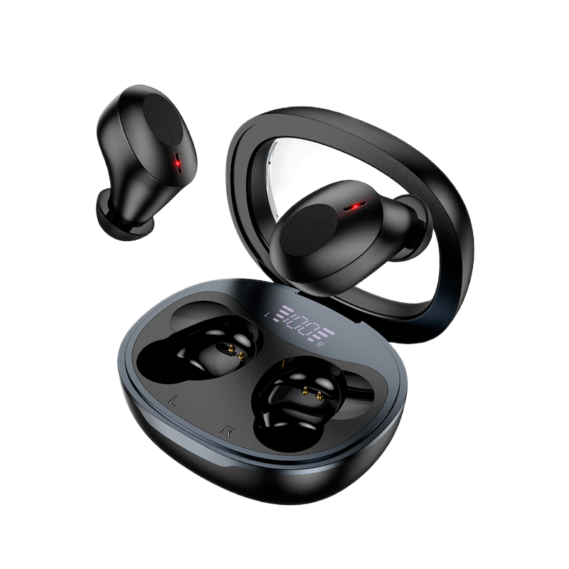 Picture of Hoco EQ3 True Wireless Earbuds | Bluetooth 5.3 (JL AC6983D2) | 13 mm Drivers | 15 H Playback | 300 mAh LED Display Case | IPX4 Sweatproof | Auto‑Pairing & Voice Assistant
