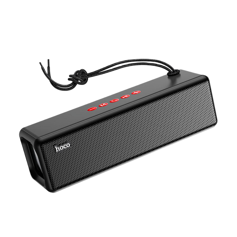Picture of Hoco HC3 Bounce Sports Bluetooth Speaker | BT 5.0 JL‑Chip | Dual 52 mm Drivers (10 W ×2) | 2400 mAh Battery (6 H Playback) | TWS Stereo, FM/TF/USB/AUX | IPX4 Splash‑Resistant | Portable
