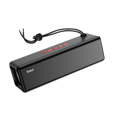 Picture of Hoco HC3 Bounce Sports Bluetooth Speaker | BT 5.0 JL‑Chip | Dual 52 mm Drivers (10 W ×2) | 2400 mAh Battery (6 H Playback) | TWS Stereo, FM/TF/USB/AUX | IPX4 Splash‑Resistant | Portable