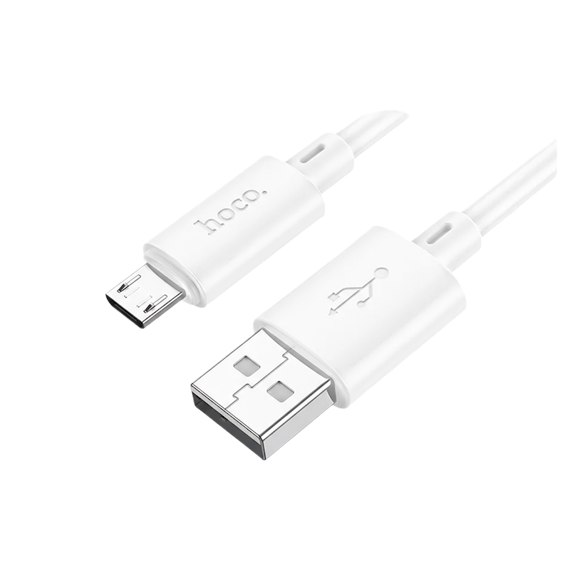 Picture of Hoco X88 USB‑A → Micro‑USB Cable | 1 m Fast Charging & Data Sync | 2.4 A High‑Current | 4‑Core OFC 3.2 mm | PVC Jacket & Connectors | Lightweight 22 g | Android, Tablet Compatibility