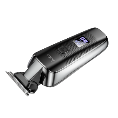 Picture of Hoco HP23 Diamond Electric Hair Clipper | 7,000 RPM Motor | 600 mAh Battery – 90 min Run | LED Display | Stainless‑Steel + PC Body | 3 Comb Guards – Precise Trimming