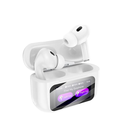 Picture of Hoco EW72 Lite | Bluetooth 5.4 TWS | Touch‑screen LCD Case | ANC & Transparency Mode | 13 mm Driver, 24h Playback, IPX6 Water‑Resistant Headset