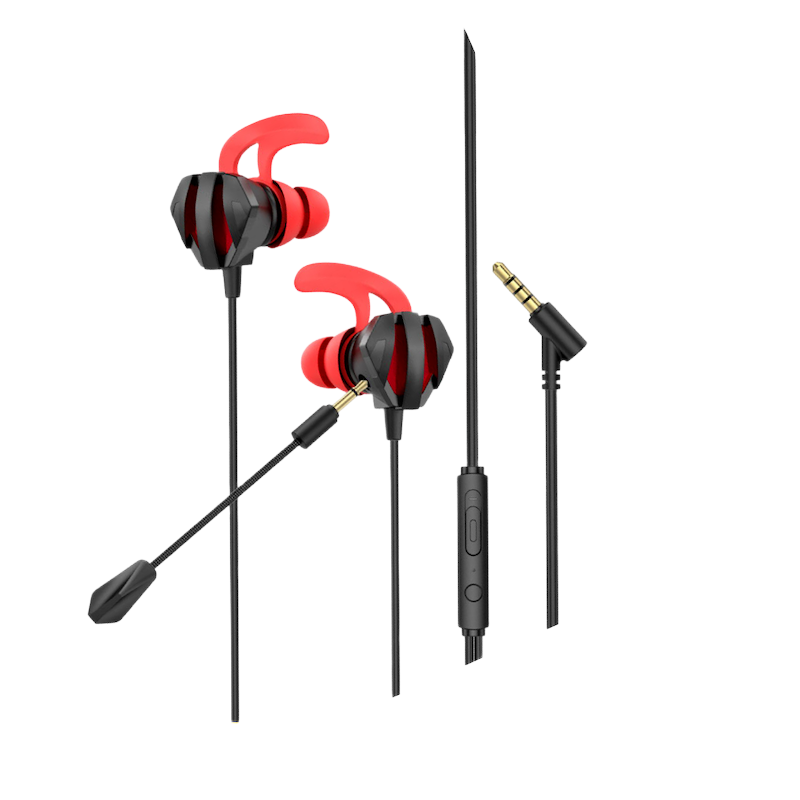 Picture of Hoco | M105 Gaming Earphones | 10 mm Driver | 3.5 mm AUX In‑Ear with Detachable Mic & Volume Control | Ergonomic Ear‑Hook Design